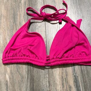 Kona Sol Bright Pink Swimwear Top